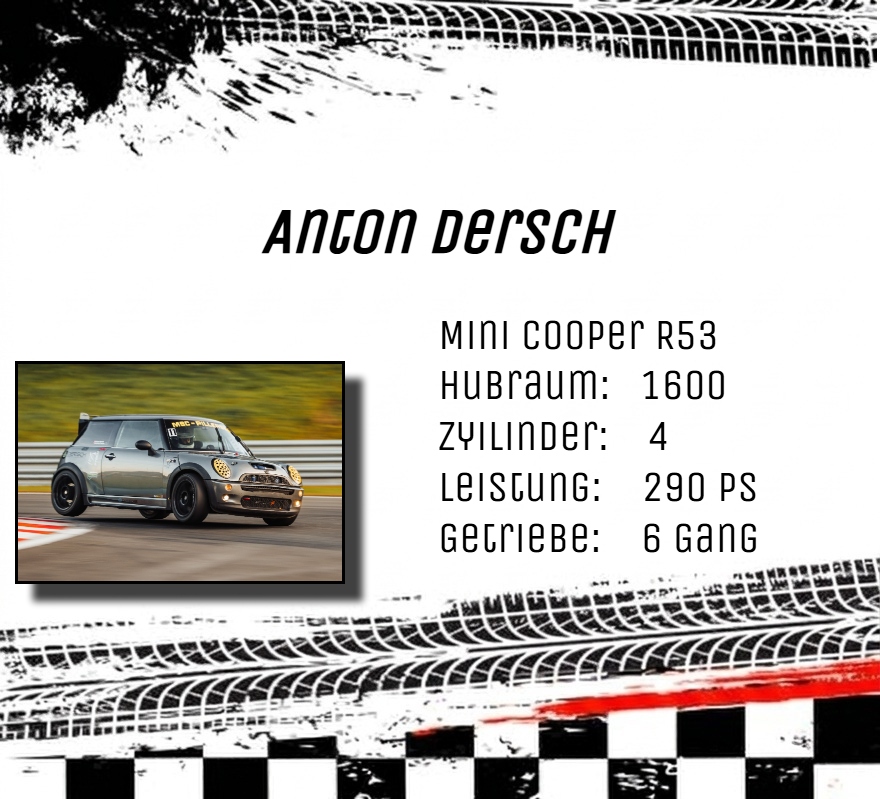 Fahrerkarte von Anton Dersch, MSC Pillersee