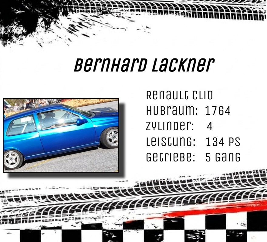 Fahrerkarte von Bernhard Lackner, MSC Pillersee